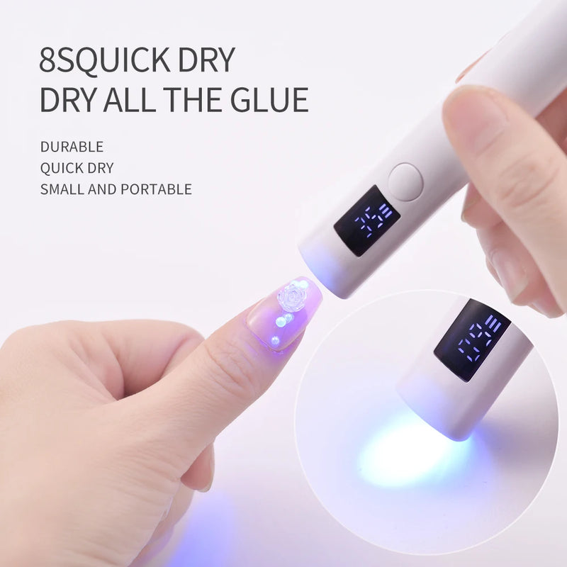 Portable LED Nail Dryer