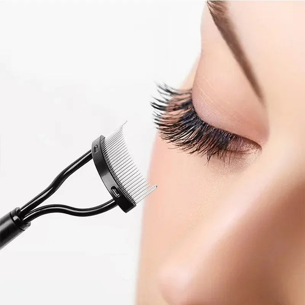 Eyelash Comb and Curler