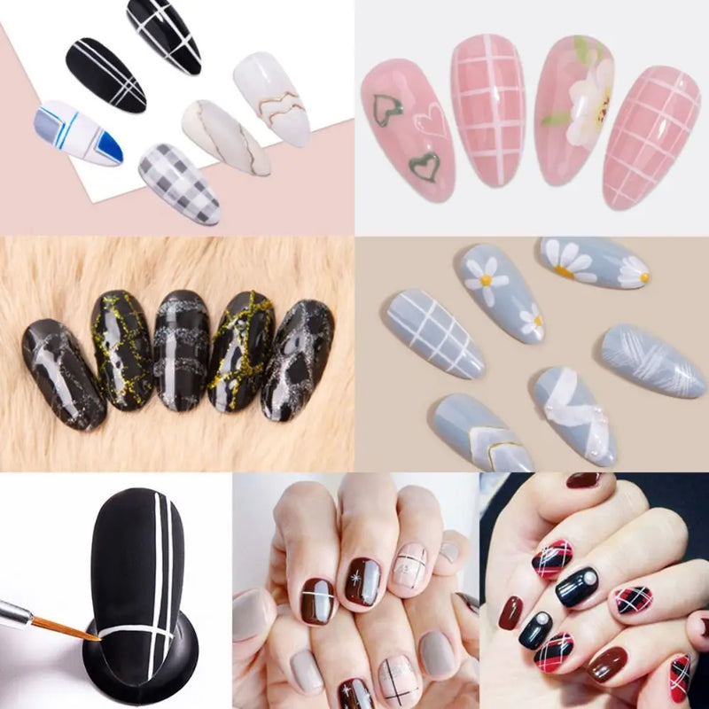 Dual-Ended Nail Art Brushes