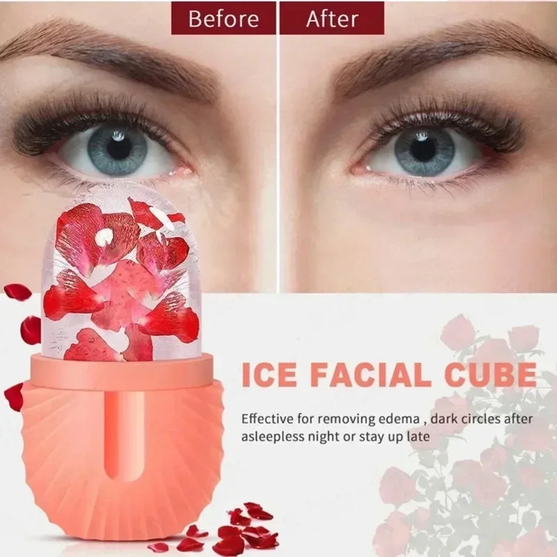 Silicone Ice Facial Roller