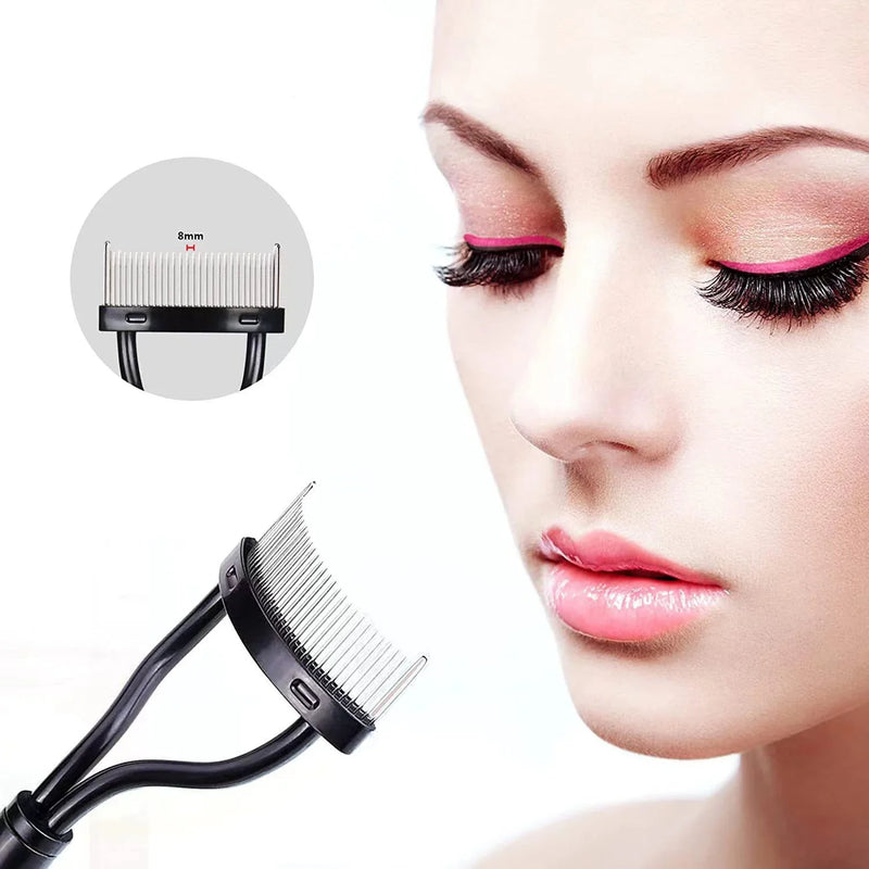 Eyelash Comb and Curler