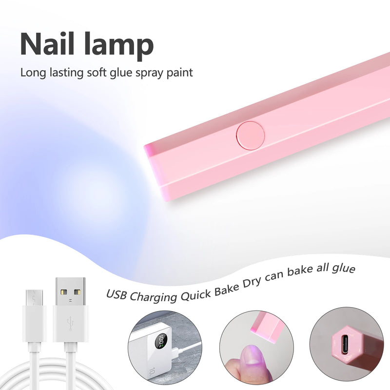 Compact USB Nail Dryer Pen